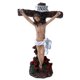 thumbnail image 1 of Catholic Jesus Cross Resin Figurine Standing Crucifix Prayer Statue Crafts for Home Living Room Bedroom Christian Church, 1 of 5