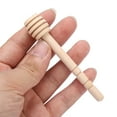 thumbnail image 2 of M Buder Set De 24 Palitos Dispensadores De Miel De Madera Natural Agitador Cuchara Y Utensilios De Cocina Premium Para Servir Jarabe, Caramelo Y Mermelada - 10 cm / 3.94 inches, 2 of 9