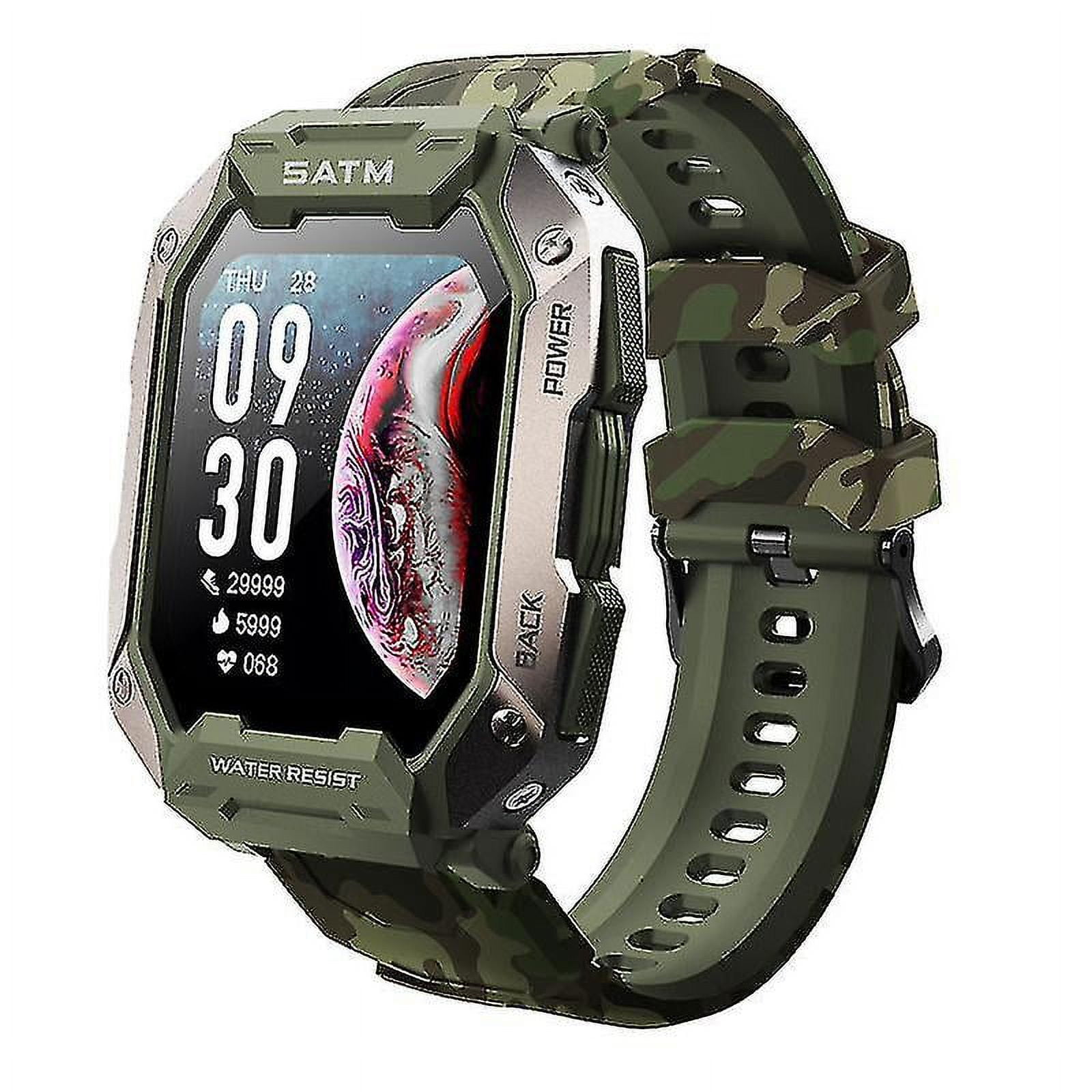 Reloj inteligente militar Smartwatch táctico impermeable al aire