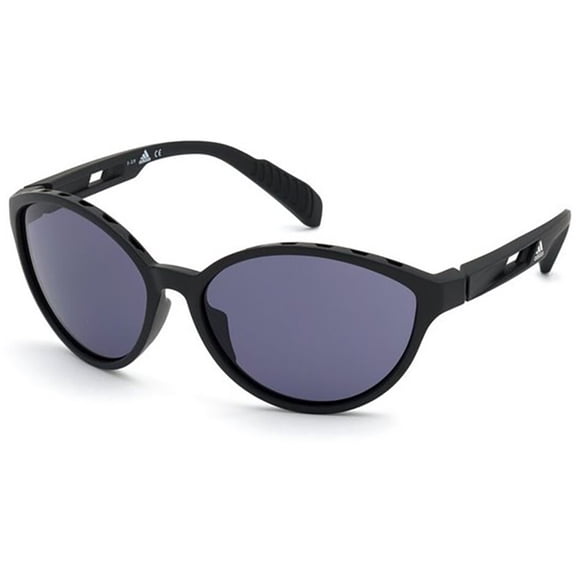 Adidas ADIDAS SP0012 02A Women's Matte Black Cat Eye Sunglasses