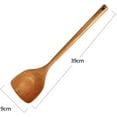 thumbnail image 3 of Espátula de madera Turner Espátula para freír Wok Espátula Cuchara de cocina para sartenes antiadherentes, 15 pulgadas, Utensilios de cocina Accesorios de cocina Gadgets Ormromra WRLF-220, 3 of 7
