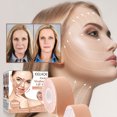 thumbnail image 4 of Jumpingount Cinta de estiramiento Facial de 5m, cinturón antiarrugas para la cara, resistente al agua, antideslizante, recortable, pegatina de Tratamientos faciales, 4 of 6