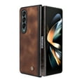 thumbnail image 5 of ELEHOLD for Samsung Galaxy Z Fold 4 5G 2022 Case, Skin Feeling Lightweight Durable PU Leather Anti-Slip Shockproof Slim Flip Case for Z Fold 4 7.6 inch, Brown, 5 of 8