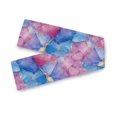 thumbnail image 7 of Yayeee Table Runner 70 inches Long for Home Kitchen Rectangle Dining Table Holiday Party Decoration, Watercolor Blue Marble Pattern, 7 of 7