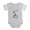 Heather Gray, variant on CafePress - Milk Snake - Cute Infant Baby Football Bodysuit