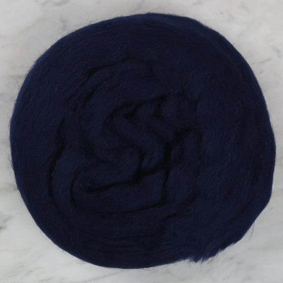 Kartopu Natural Wool Roving Felt,Navy blue - K632