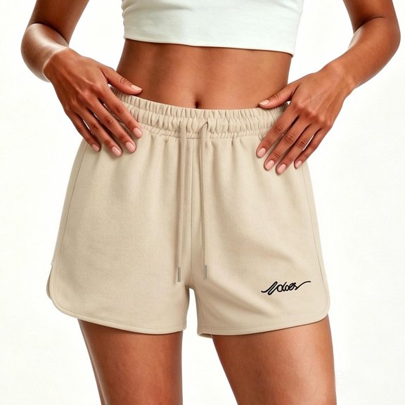 Aimik Casual Shorts for Women Fashion Elastic Waist Comfortable Short Pants with Pockets Summer Loose Fit Athletic Bottoms