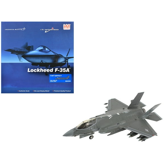 Lockheed Martin F-35A Lightning II Aircraft "Eielson Air Force Base, Alaska" US Air Force 1/72 Diecast Model by Hobby Master