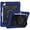 Navy Blue, variant on DWaybox Case for iPad Air 11 (M4) 11.0 inch 2026 Model A3460, PC + Silicone 3-Layers Combo Armor Heavy Duty Shockproof Cover with 360° Rotating Ring Stand -Black