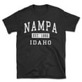thumbnail image 1 of Nampa Idaho Classic Established Men's Cotton T-Shirt, 1 of 1