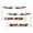 Pattern-222, variant on 2 Pieces American Flag Daisy Flower License Plate Frame USA Patriotic Independence Memorial Day Personalized License Plate Frame Aluminum Metal 2 Holes Fits All Car