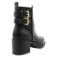 thumbnail image 4 of Botín con Tacón Exterior Piel Vegana Color Negro Para Mujer De RBCOLLECTION, 4 of 4