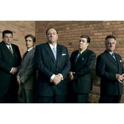 The Sopranos James Gandolfini & tough guy cast 24X36 Poster
