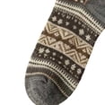 thumbnail image 4 of FAIOROI Socks for Women Vintage Fair Isle Crew Sock Warm Thick Winter Soft Cozy Printed, 4 of 6