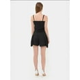 thumbnail image 4 of Ruched Spaghetti-Strap Woven Jumpsuit, 4 of 5