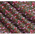 thumbnail image 3 of Soimoi Cotton Cambric Fabric Leaves & Tulip Floral Fabric Prints by Yard 56 Inch Wide, 3 of 7