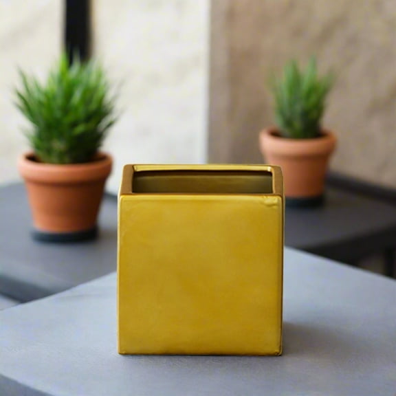 Kael Ceramic Square Planter