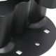 thumbnail image 3 of Paquete estándar Montaje Rx-Pm Negro Universal Hierro Plástico Retrofit Accesorios Macarena Manija de montaje del paquete, 3 of 7
