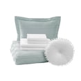 thumbnail image 5 of Mainstays Mint 7 Piece Bed in a Bag Comforter Set with Sheets, Twin XL, 5 of 12