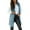 Blue, variant on ZQUUVOU Women's Longline Puffer Vest Hooded Lightweight Thermal Quilted Jackets Zip Up Sleeveless Jacket with Pocket Black