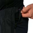 thumbnail image 6 of SWIX Adult Male Infinity Hybrid Wind Full Zip Pants, Color: Black, Size: XL, 6 of 7