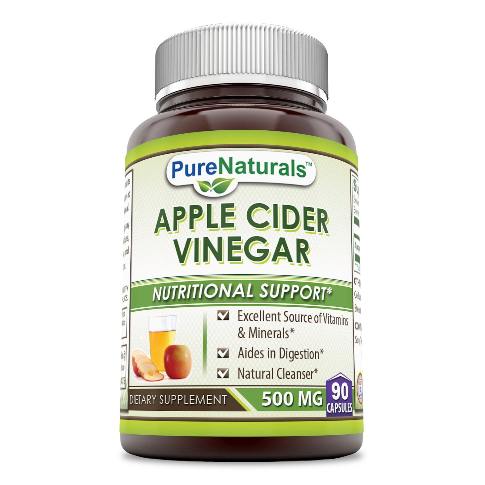 Pure Naturals Apple Cider Vinegar Complex, 90 Capsules