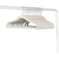 thumbnail image 3 of 3 Sprouts Baby Velvet, Non-Slip Clothes Hangers - Pack of 30 - Gray, 3 of 5