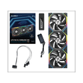 thumbnail image 4 of Lian Li 12SL1W3B Wireless 120mm ARGB Case Fans Triple Pack Black, 4 of 5