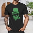 thumbnail image 4 of Yopmin Men's St Patrick's Day T-Shirt Irish Leprechaun Short Sleeve Loose Fit Crewneck Cotton Graphic Tee for Streetwear, 4 of 7