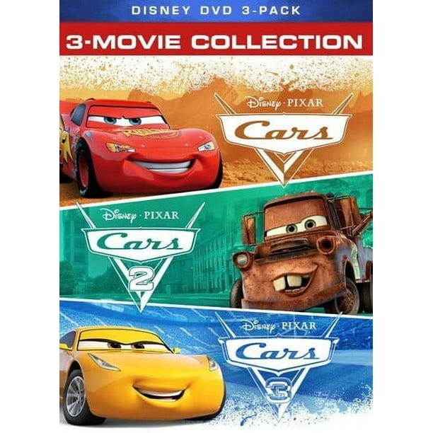 Walt Disney Video: Pixar's Cars: 3-Movie Collection (DVD) for Kids