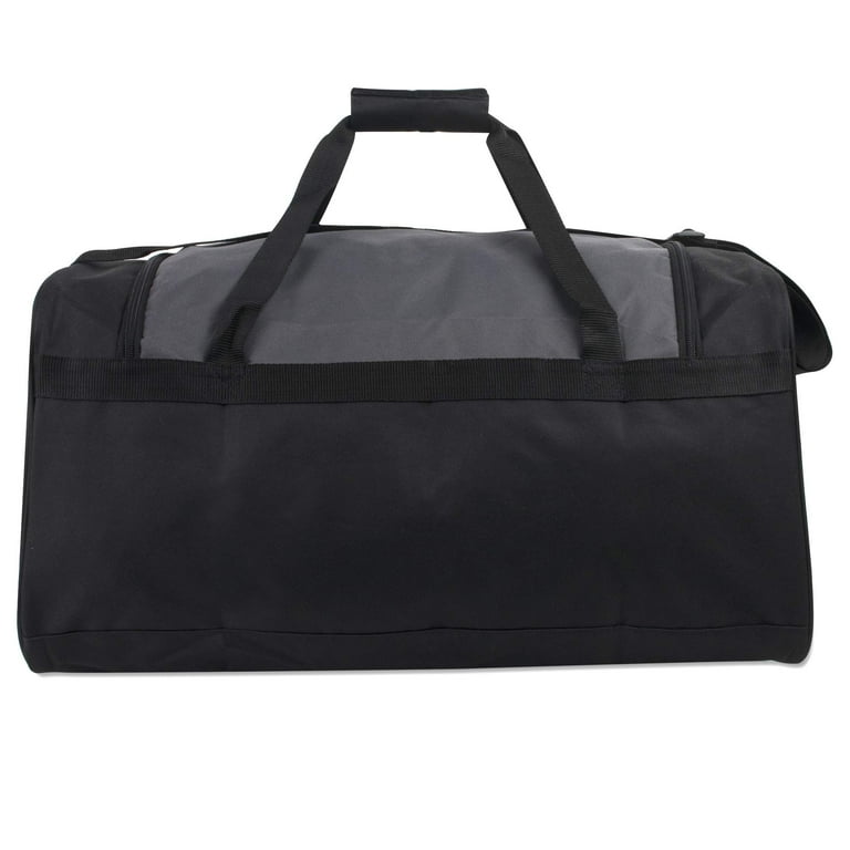 Trailmaker 24 Inch Canvas Duffle, 55L, Lightweight for Men & Women, Black - Travel, Gym, Sports Equipment Bag - Walmart.com Trailmaker 24 Inch Canvas Duffle, 55L, Lightweight for Men & Women, Black - Travel, Gym, Sports Equipment Bag - Walmart.com