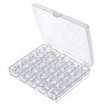 thumbnail image 2 of Bobina para máquina de coser, incluye caja de almacenamiento, transparente, 25 piezas Levamdar  MZQ-0779, 2 of 5