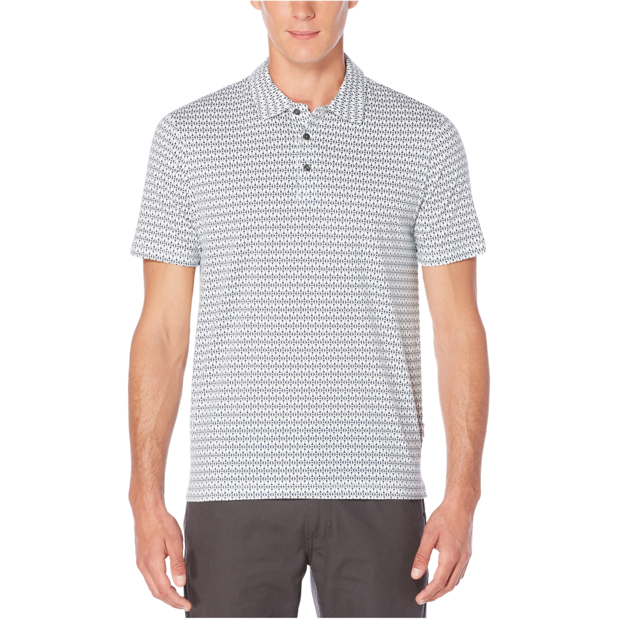 Perry Ellis Mens Big-Tall Exclusive Pin Dot Texture Pattern Shirt 