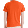 thumbnail image 4 of Hanes Men's Short Sleeve T-Shirt, Ecosmart Crewneck Shirt Casual Orange Single Tees, Size XL, 4 of 5
