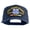 Navy, variant on U.S. Coast Guard Vietnam Veteran Patched Solid Cotton Twill 5 Panel Prostyle Snap Cap - Navy OSFM