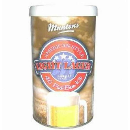 Muntons American Light Single Can (3.3 lb.) (Best American Light Beer)