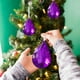thumbnail image 4 of CaiYueKe Shimmering Christmas Tree Ornaments Plastic Gemstone Pendants Holiday Decorations for Valentines Day Party Wedding Festive Shiny Hanging Baubles, 4 of 7