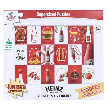 Heinz Ketchup SuperSized 1000 Piece Jigsaw Puzzle