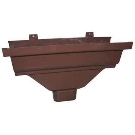 Gutter Drop Outlet 2x3in Brown