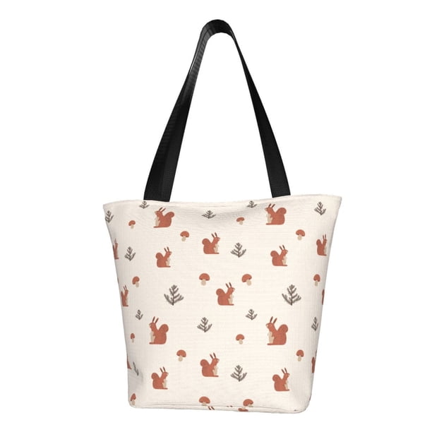 Easygdp Cute Squirrel Bolso de Hombro para Mujer, Bolso Bandolera y Cartera de Mano Elegante para Uso Diario
