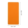 thumbnail image 2 of Unique Bargains 2 Pcs Self-Adhesive Repair Patches Orange Yellow Polyester Cotton, 2 of 5