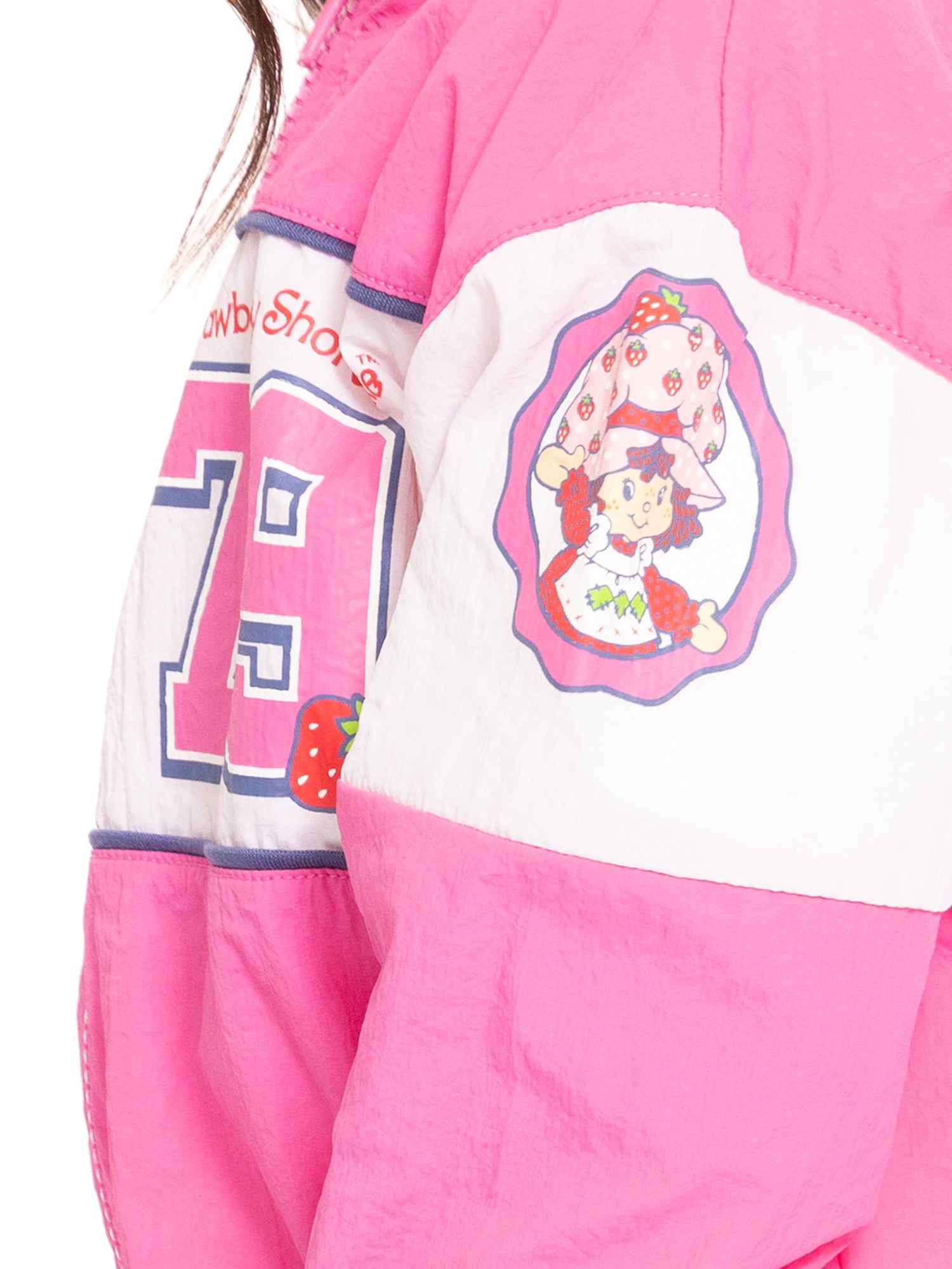 Strawberry Shortcake Toddler Full Zip Jacket with Long Sleeves, Sizes 12M-5T