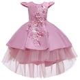 thumbnail image 1 of Vestido de cola de milano para niña Vestido de malla con cola de milano para niña Vestido de princesa para niña grande Vestido para niña, 1 of 5