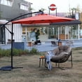thumbnail image 2 of 40 Built-in Solar LED Lights / Poolside and Backyard / Easy-Adjust Offset Patio Umbrella, 2 of 7