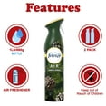 thumbnail image 3 of Febreze Air Freshener Winter Spruce, 2 Pack, Christmas Tree Pine Scent, Odor Eliminating Air Freshener Spray for Home and Bathroom, Limited Edition Holiday Collection, 8.8 oz Each, 3 of 8