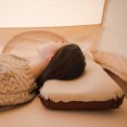 thumbnail image 4 of Almohada de viaje al aire libre, almohada de esponja inflable, almohada inflable ergonómica, almohada de esponja construida para durar, 4 of 6