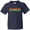 Navy, variant on Juneteenth Banner in Red Yellow and Green Youth T-Shirt