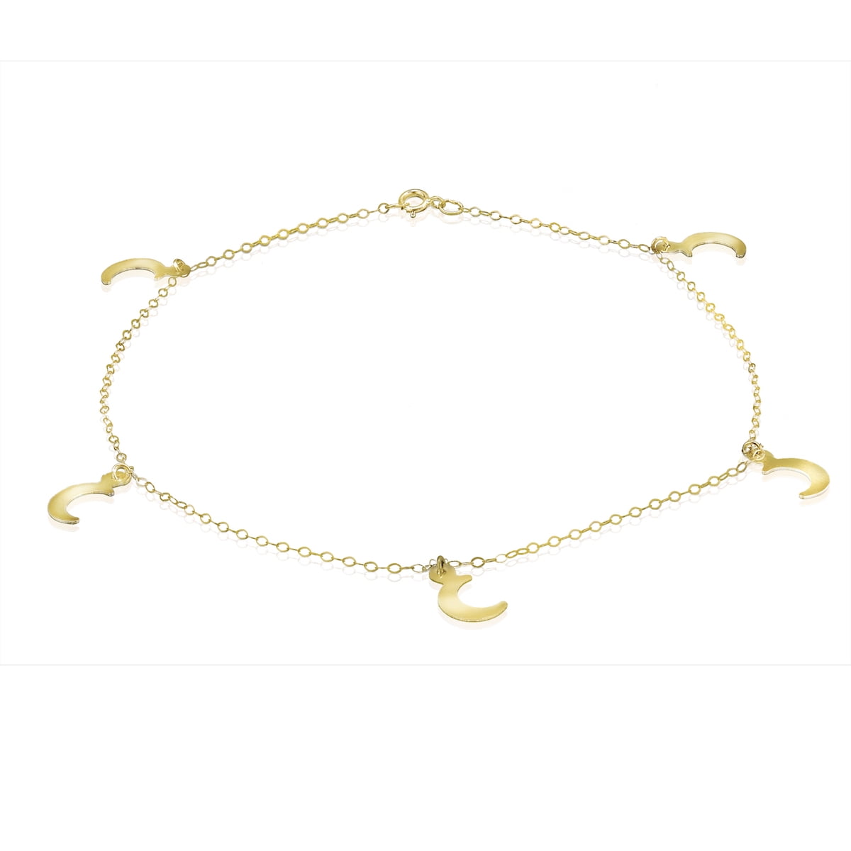 Anklet Length 10 Jewelry Adviser Bracelets Leslies 14k Two-tone Polished with 1in ext
