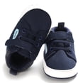 thumbnail image 7 of URMAGIC Toddler Baby Boys Canvas Sports Shoes Soft Sole High-Top Sneaker, 7 of 7