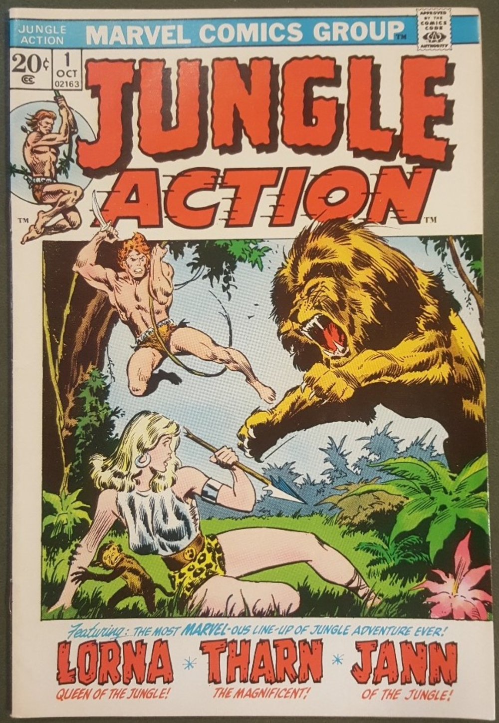 Cover of Jungle Action #1